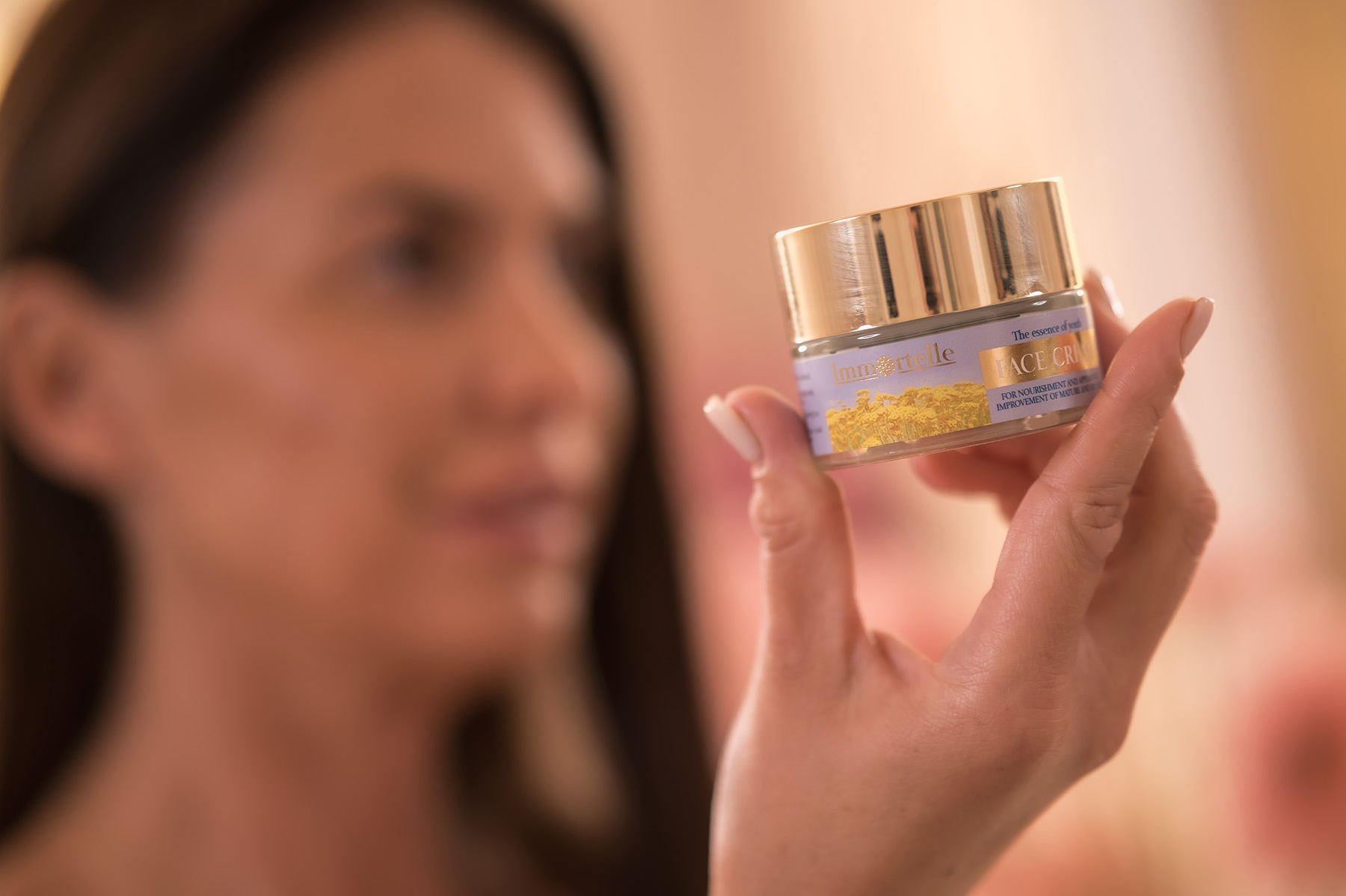 Krema za lice sa smiljem - IMMORTELLE, 50 ml - Image 2