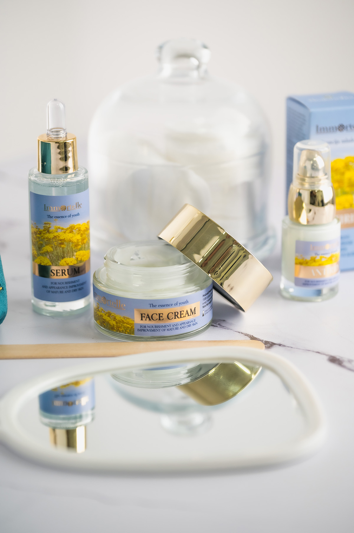 Krema za lice sa smiljem - IMMORTELLE, 50 ml - Image 4