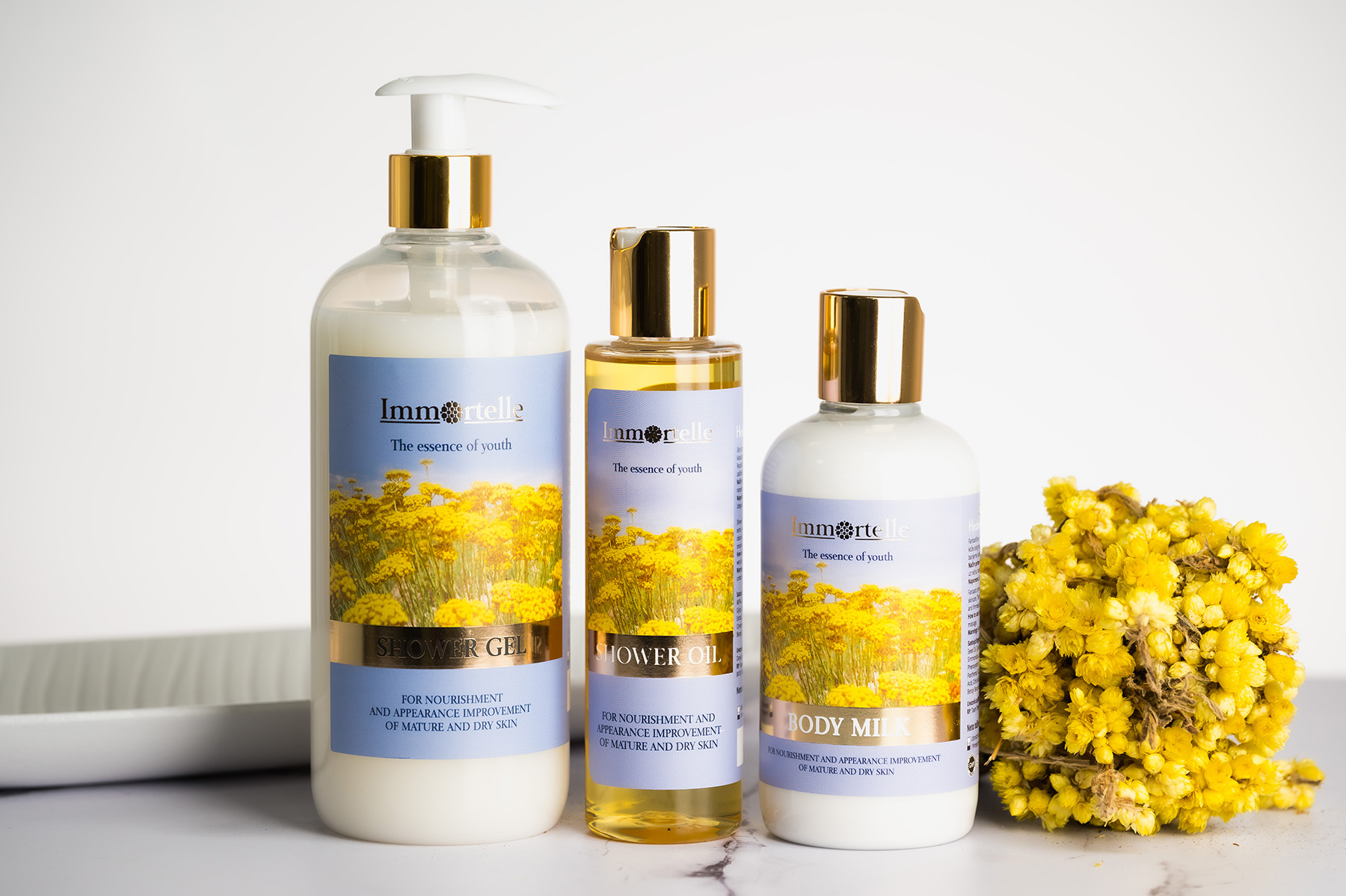 Immortelle - Mlijeko za tijelo sa smiljem, 250 ml - Image 3