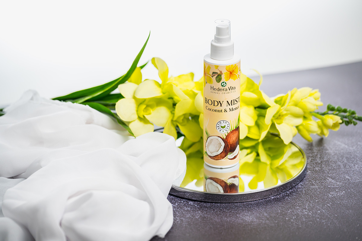 Body mist sa kokosom i monoi uljem - EARTH TO SKIN, 150 ml - Image 2